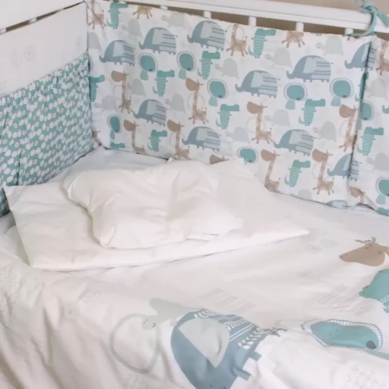 Постельное белье (комплект) PM Set lenjerie 8piese Lovely Dinno