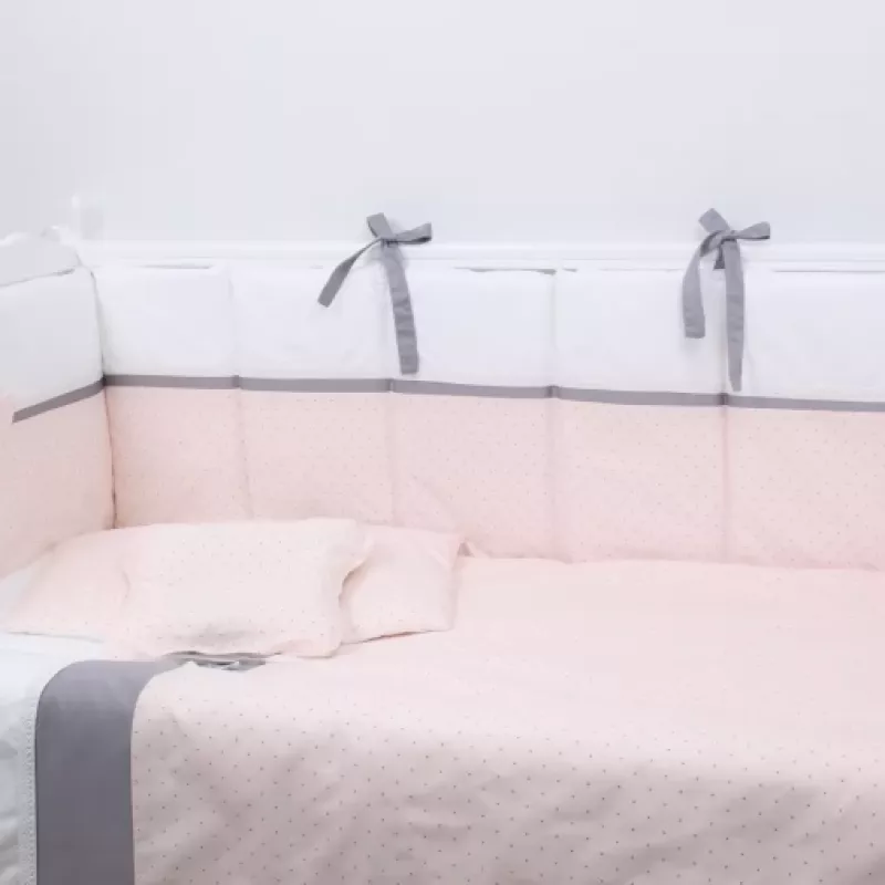 Lenjerie de pat PM SET LENJERIE 8 PIESE RENAISSANCE BULINE ROZ