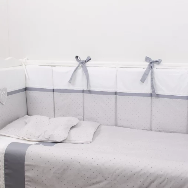 Lenjerie de pat PM SET LENJERIE 8 PIESE RENAISSANCE BULINE GRI