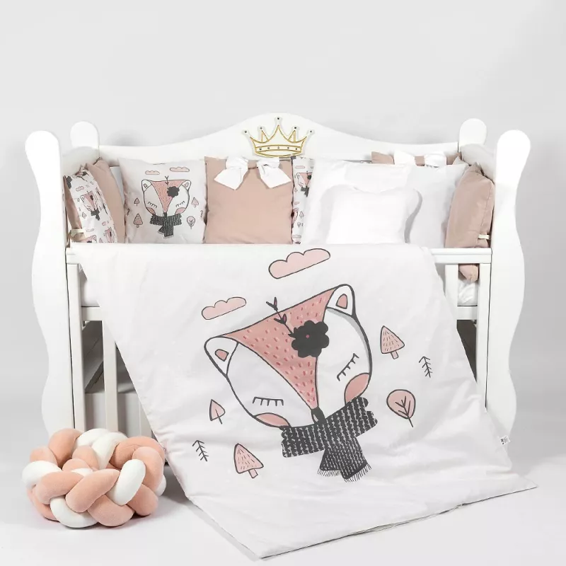 Lenjerie de pat PM SET LENJERIE 8 PIESE COSITA VULPE