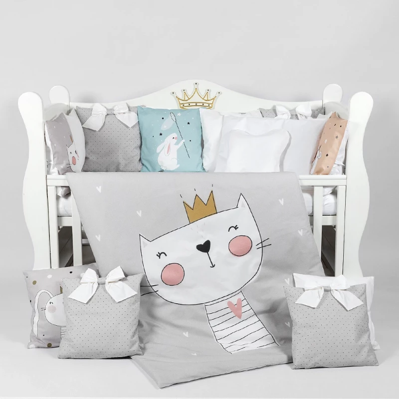 Lenjerie de pat PM SET LENJERIE 8 PIESE PREMIUM ZOO