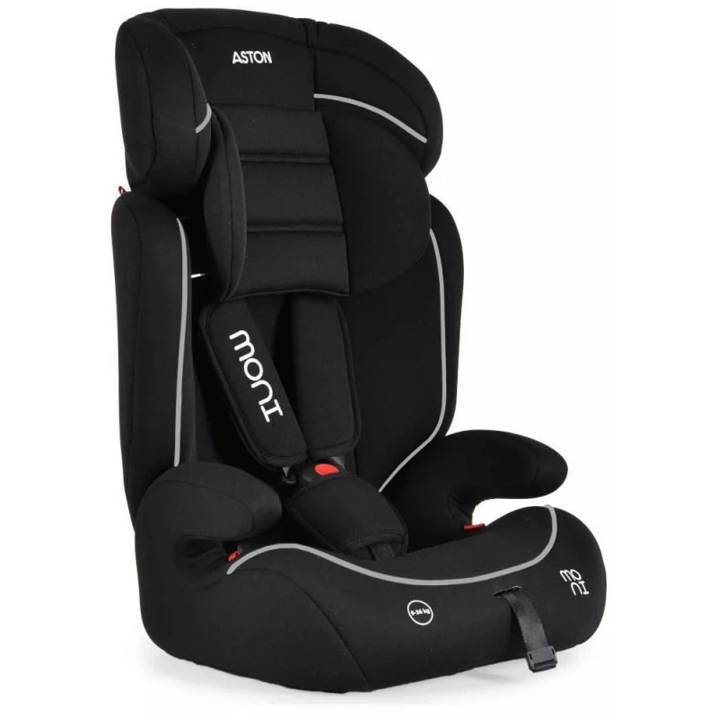 Автокресло детская PM Scaun auto 9-36 kg Moni Aston Grey