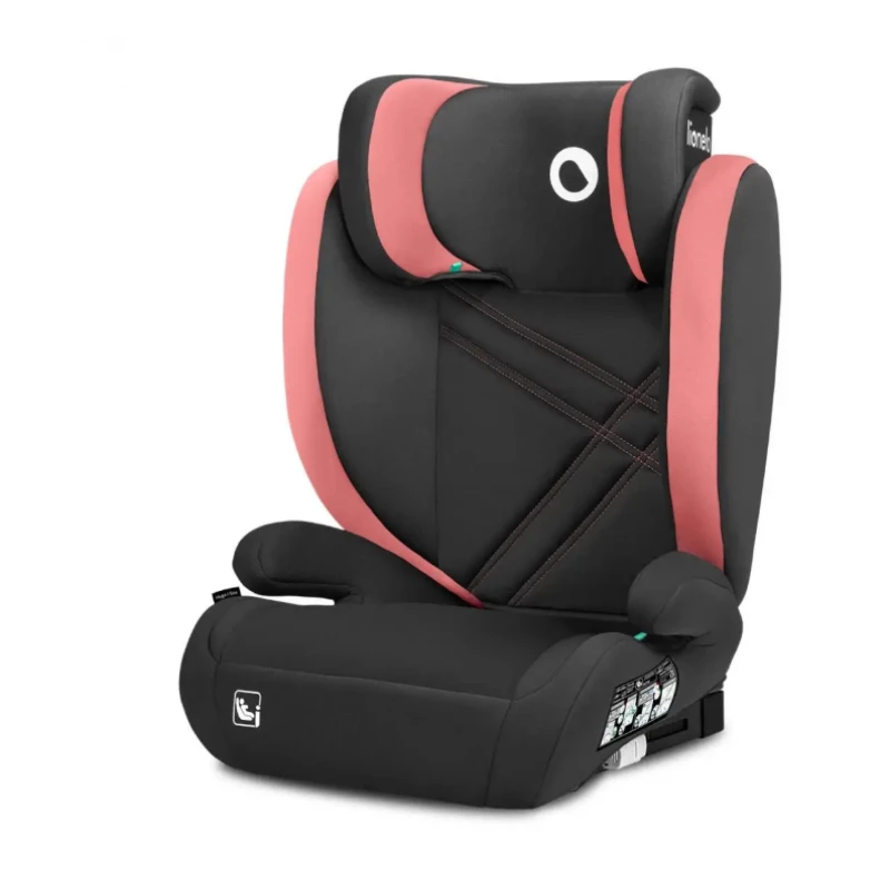 Автокресло детская PM Scaun auto 15-36kg (I-Size) ISOFIX Lionelo Hugo Pink Baby