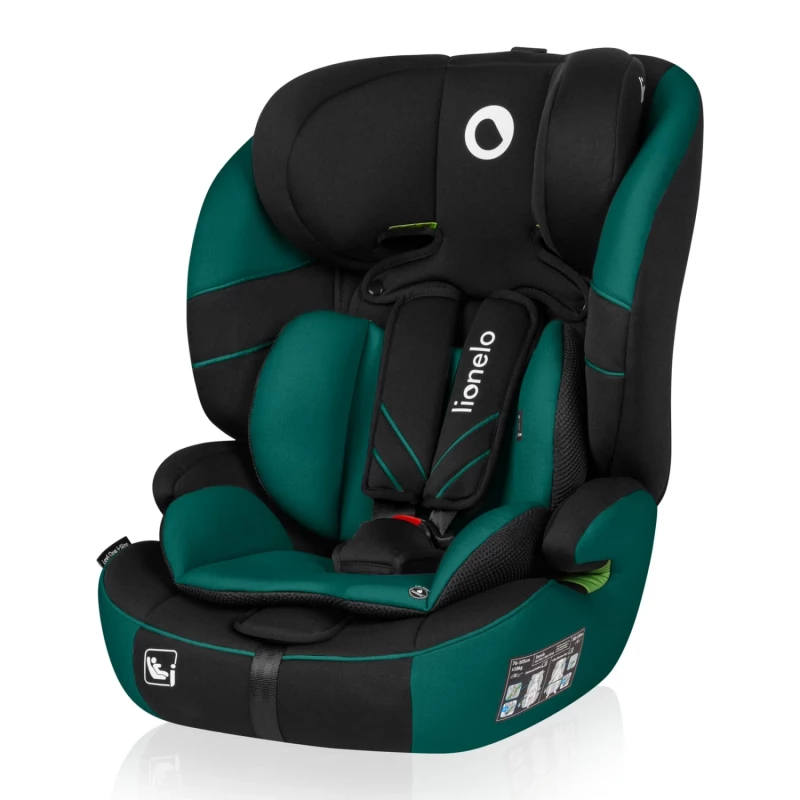 Автокресло детская PM Scaun auto 9-36kg (i-Size) Lionelo Levi One Green Forest