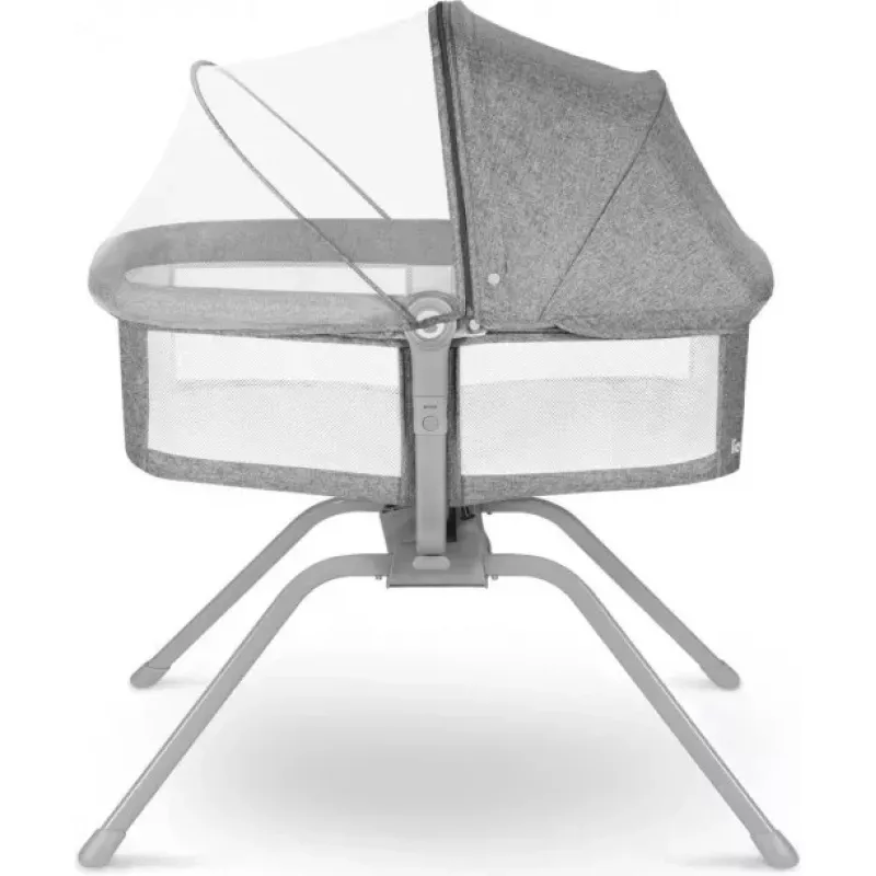 Кроватка PM Patuc co-sleeper Lionelo Malin Grey Stone