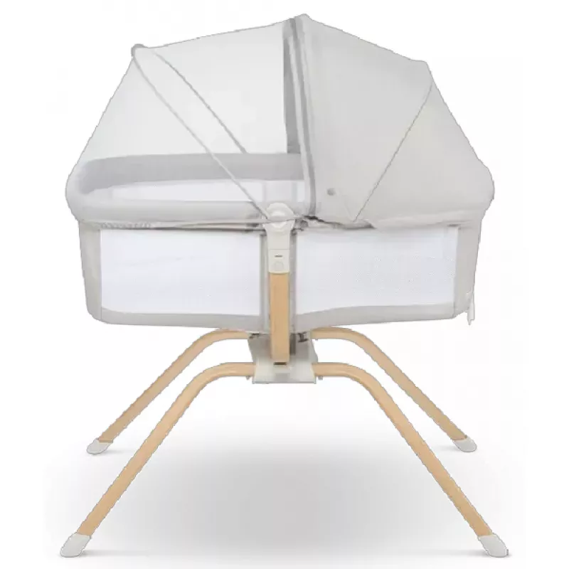 Кроватка PM Patuc co-sleeper Lionelo MALIN EVO BEIGE SAND