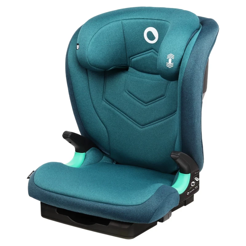 Автокресло детская PM Scaun auto 15-36kg ISOFIX Lionelo Neal Green Turquoise