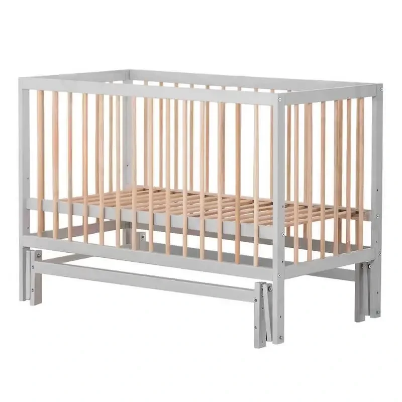 Кроватка PM Patuc Kuzea Sofia f/s (gri+natur)