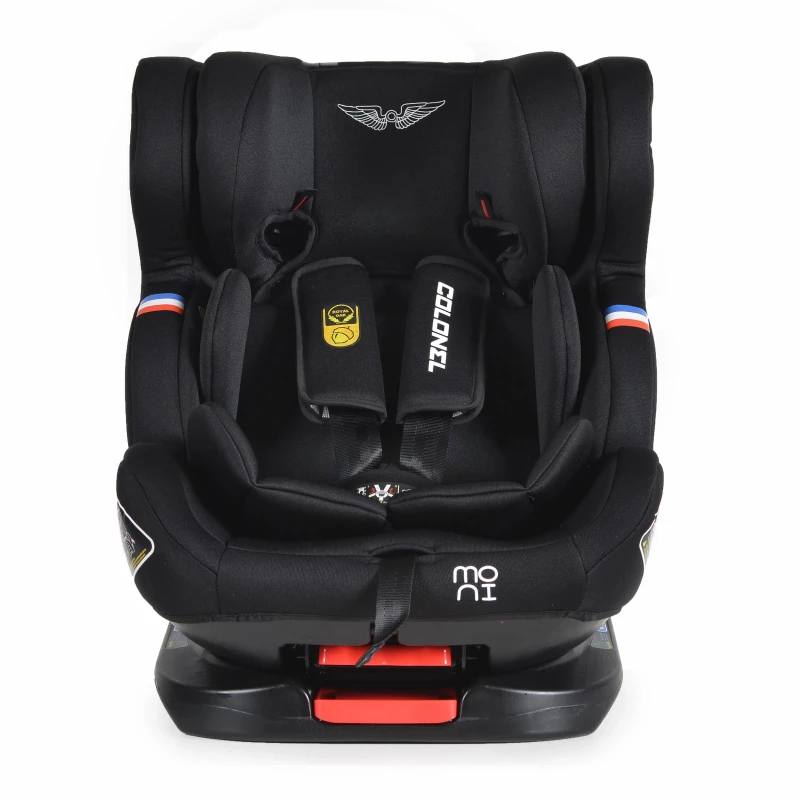 Автокресло детская PM Scaun auto 0-36 kg Isofix Moni Colonel Black