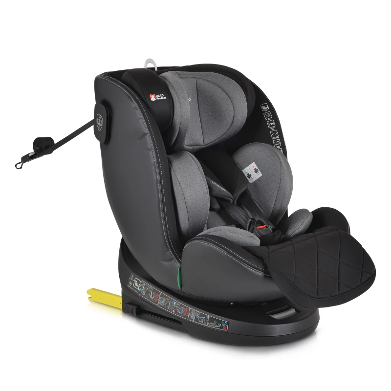 Автокресло детская PM Scaun auto 0-36kg Moni Castor I-Size Grey