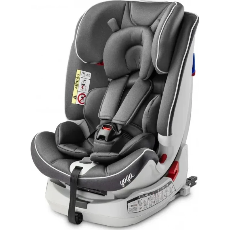 Автокресло детская PM Scaun auto 0-36 kg ISOFIX Caretero Yoga Graphite