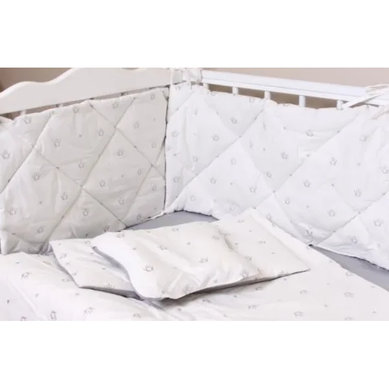 Постельное белье (комплект) PM Aparatori 120x60cm Coronita Gri