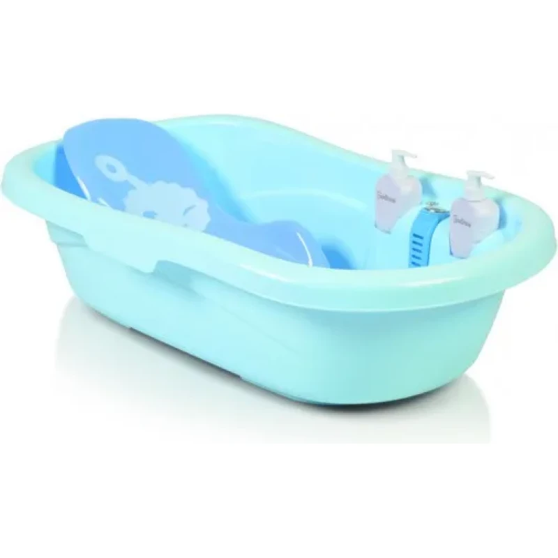 Cadita pentru copii PM CADITA CU REDUCTOR DETASABIL MONI SANTORINI 90 CM BLUE