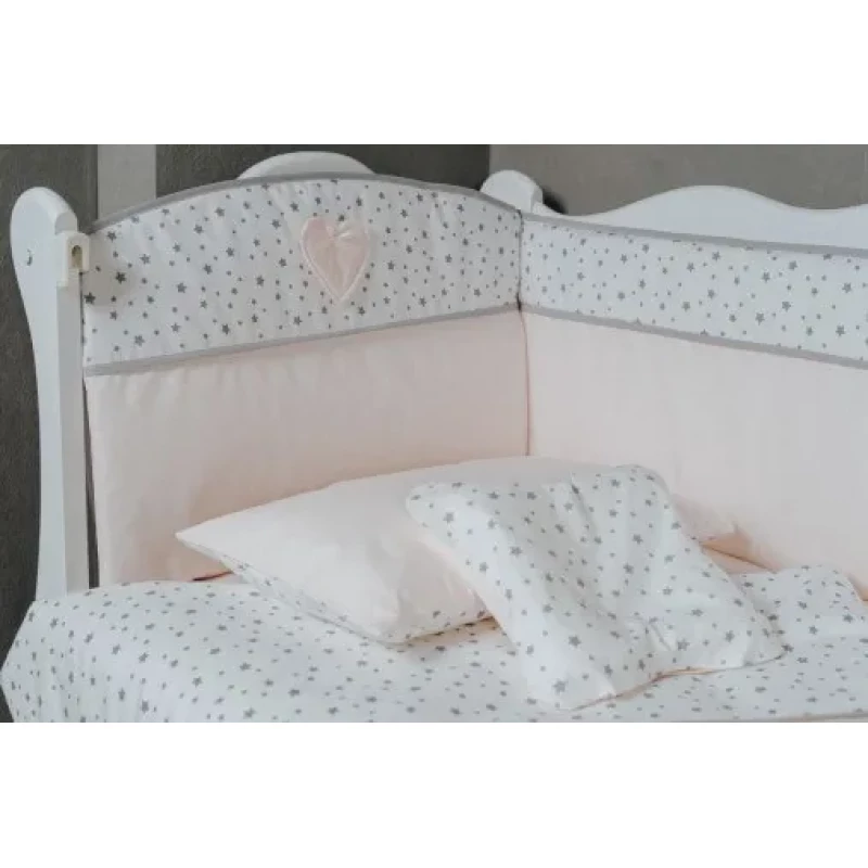 Lenjerie de pat PM APARATORI 120X60 CONFORT STELE ROZ