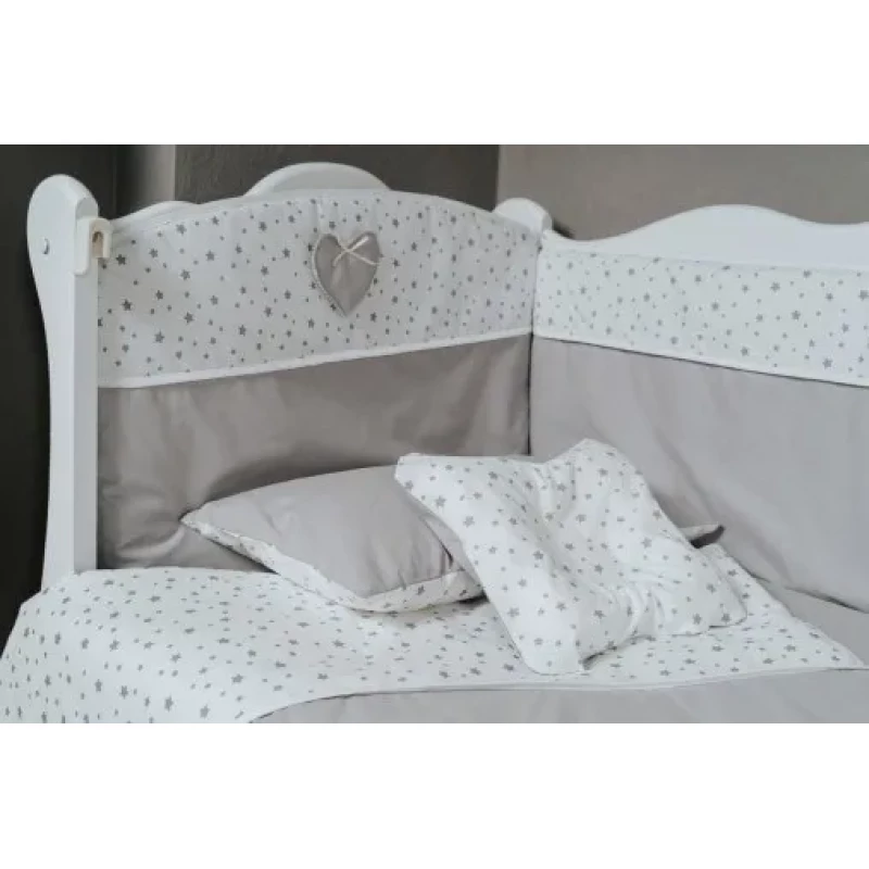 Lenjerie de pat PM APARATORI 120X60 CONFORT STELE GRI