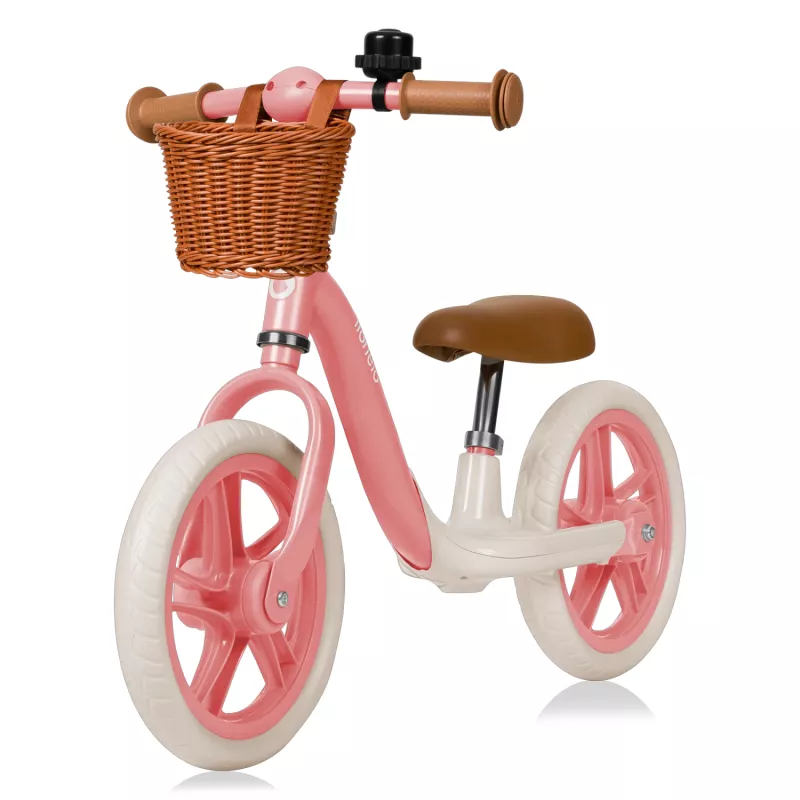 Bicicleta pentru copii PM BICICLETA FARA PEDALE LIONELO ALEX PLUS PINK ROSE