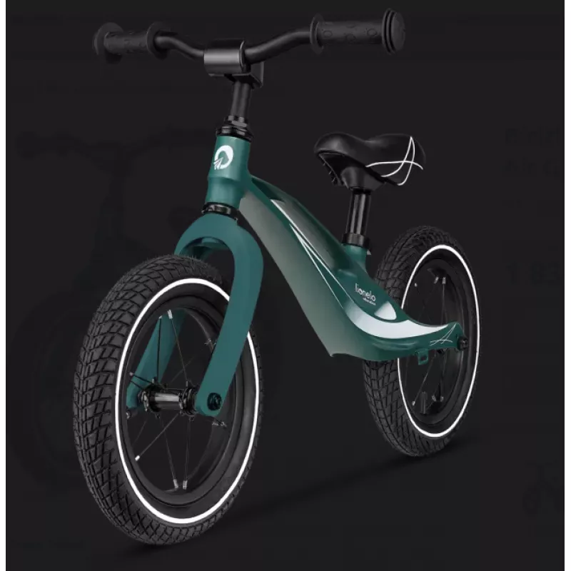 Bicicleta pentru copii PM BICICLETA FARA PEDALE LIONELO ALEX PLUS GREEN FOREST
