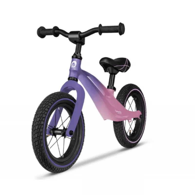 Bicicleta pentru copii PM BICICLETA FARA PEDALE LIONELO BART AIR PINK VIOLET