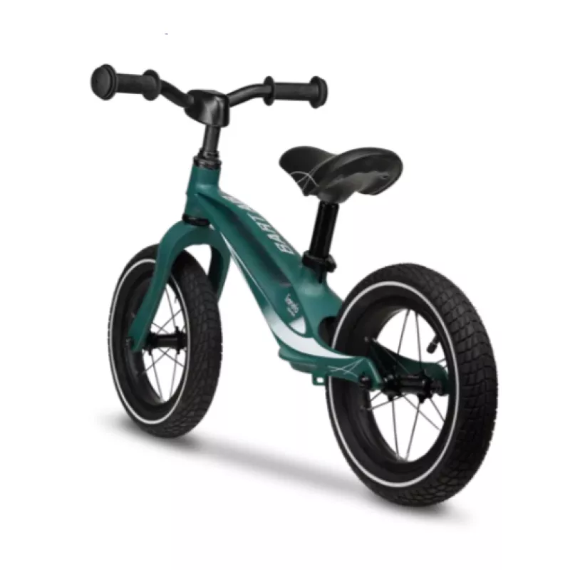 Bicicleta pentru copii PM BICICLETA FARA PEDALE LIONELO BART AIR GREEN FOREST