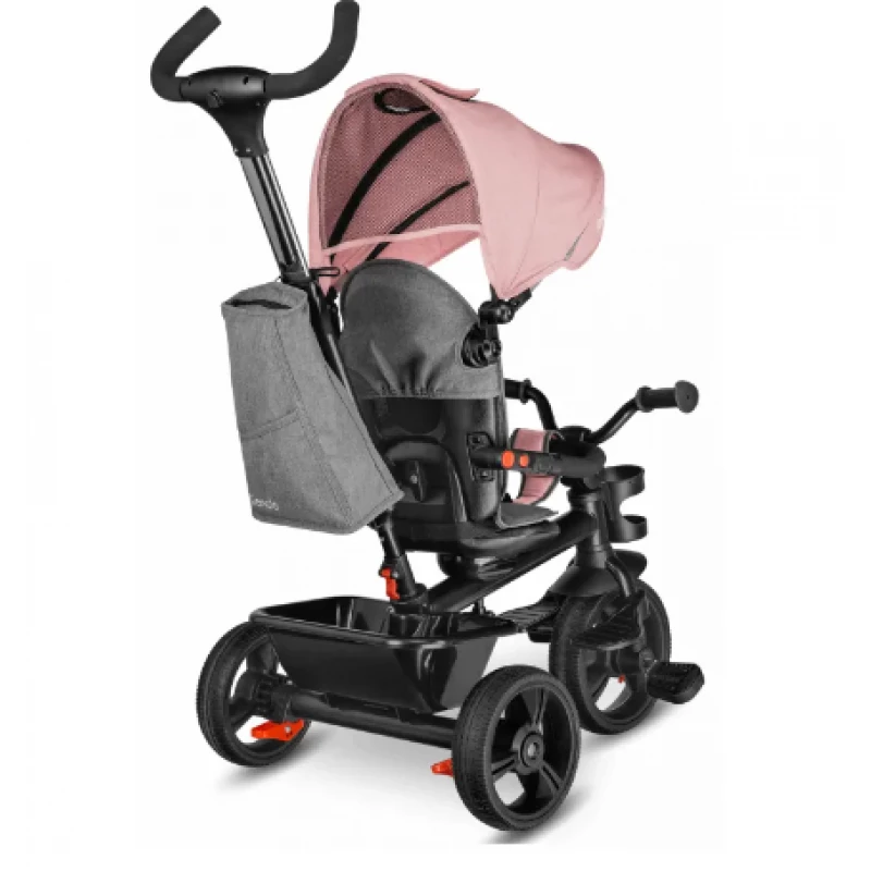 Детский велосипед PM Tricicleta Lionelo Haari Bublegum