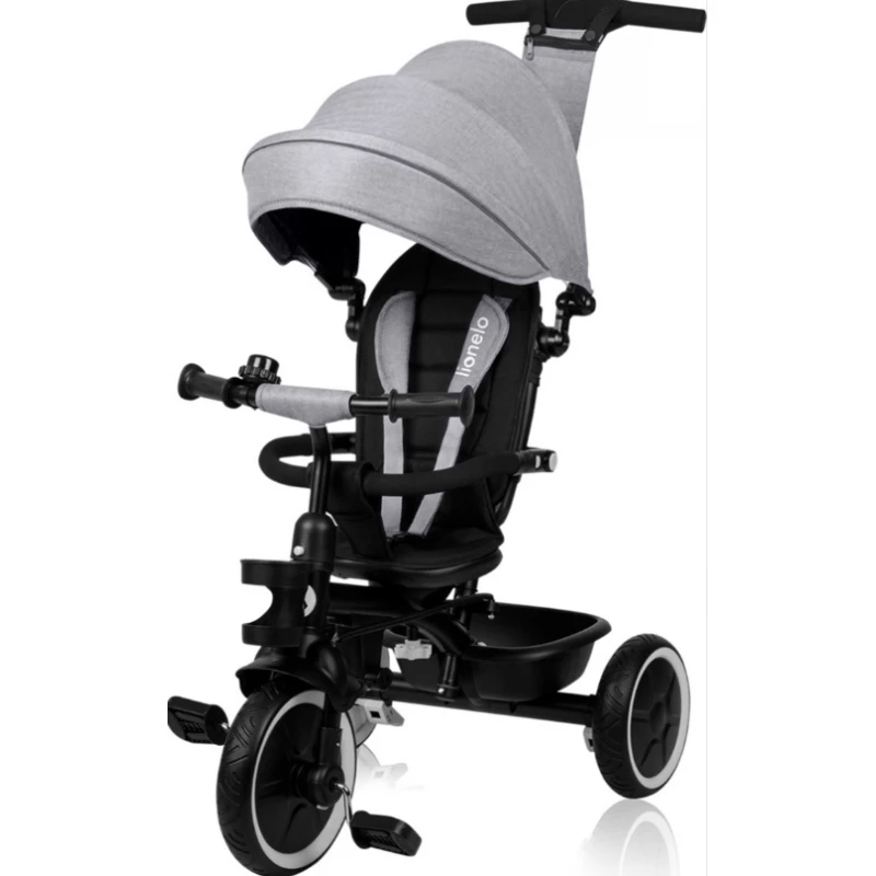 Детский велосипед PM Tricicleta Lionelo Berry Grey Stone