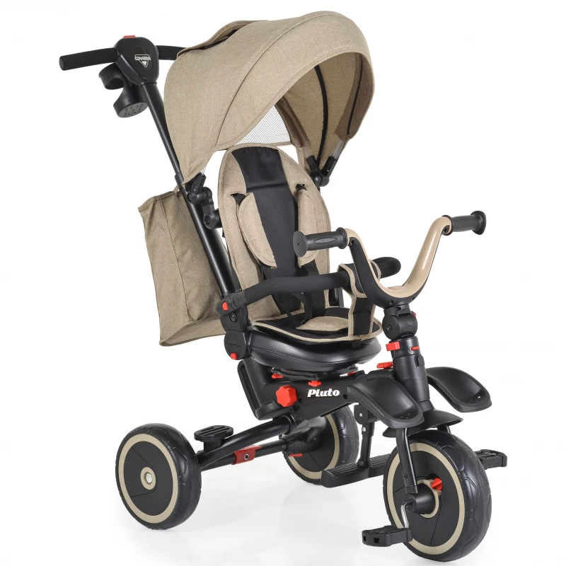 Bicicleta pentru copii PM TRICICLETA MONI PLUTO BEIGE