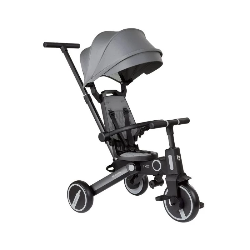 Bicicleta pentru copii PM TRICICLETA KIKKABOO TRIX 7IN1 GREY