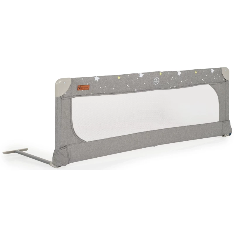 Bariera de protectie PM BARA DE PROTECTIE PENTRU PAT MONI LINEN GREY, 130 CM