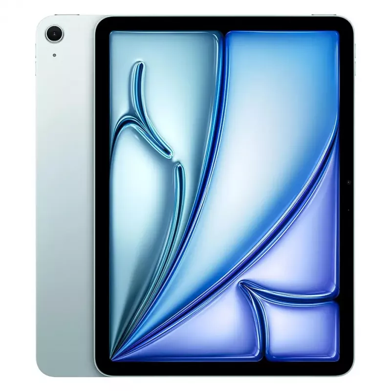 Планшет APPLE 11" Apple iPad Air MUWD3QA/A Blue, Apple M2 chip, 8GB RAM, 128GB, Liquid Retina Display 2360x1640 IPS Multi-Touch 500 nits, 12MP Wide camera, WiFi 6E, Bluetooth, USB-C