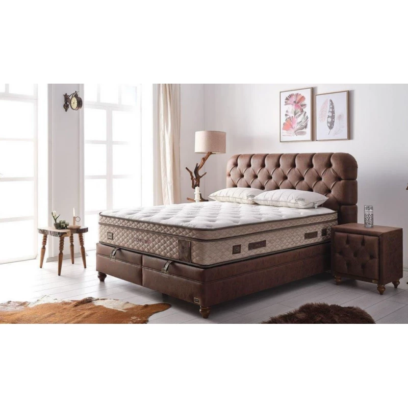 Pat OSKAR КРОВАТИ COMFIZONE (БЕЗ МАТРАСА) В129/Ш+14/Т+4СМ160СМ×200СМ