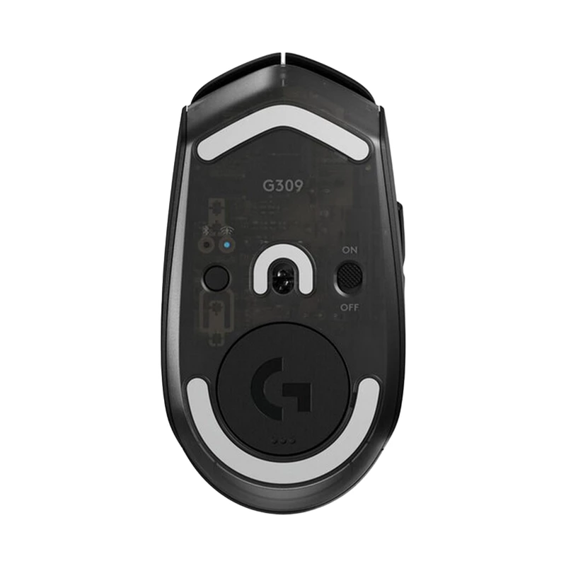 Игровая мышь LOGITECH GAMING WIRELESS MOUSE  G309, 25.6K DPI, 6 BUTTONS, 400IPS, 40G, 86G, 1000HZ, 300H, AMBIDEXTROUS, ONBOARD MEMORY, 1XAA, 2.4GHZ+BT, BLACK
