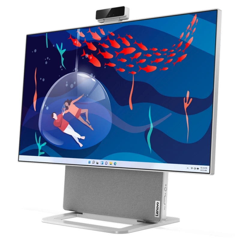PC All-in-One LENOVO AIO YOGA 7 27APH8 (27" QHD IPS  RYZEN 7 8845HS 3.8-5.1GHZ, 16GB, 1TB SSD, WIN 11 HOME SL)