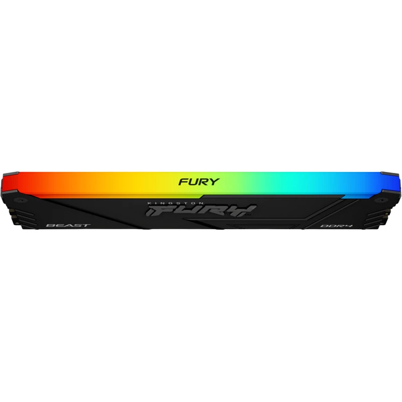 RAM KINGSTON 32GB DDR4-3600MHZ  FURY BEAST RGB (KIT OF 2X16GB) (KF436C18BB2AK2/32), CL18-22-22, 1.35V, BLACK