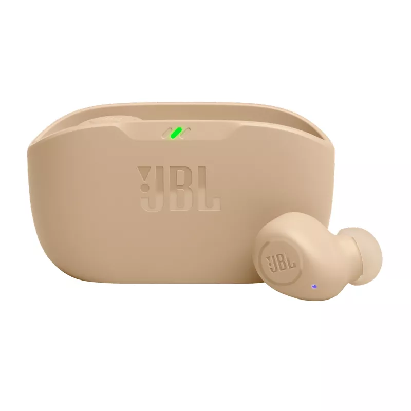 Casti fara fir JBL TRUE WIRELESS   WAVE  BUDS, BEIGE, TWS HEADSET