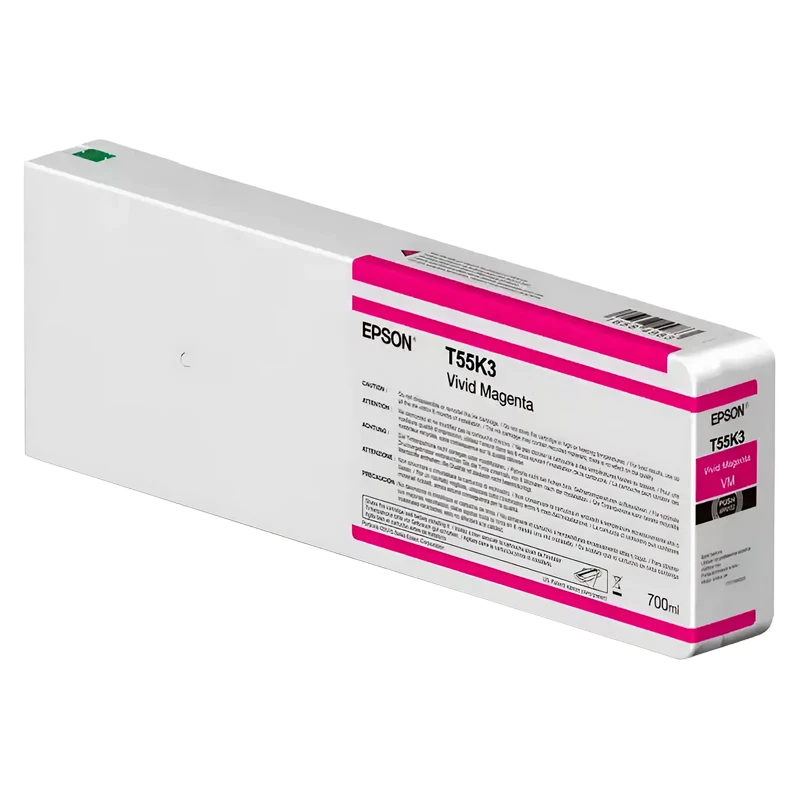 Картридж струйный EPSON Ink Cartridge Epson T55K30N UltraChrome HDX/HD 700ml, Vivid Magenta, C13T55K30N