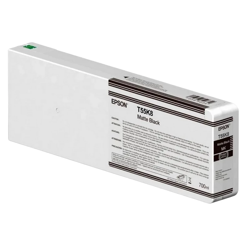 Cartus cerneala EPSON INK CARTRIDGE  T55K80N ULTRACHROME HDX/HD 700ML, MATTE BLACK, C13T55K80N