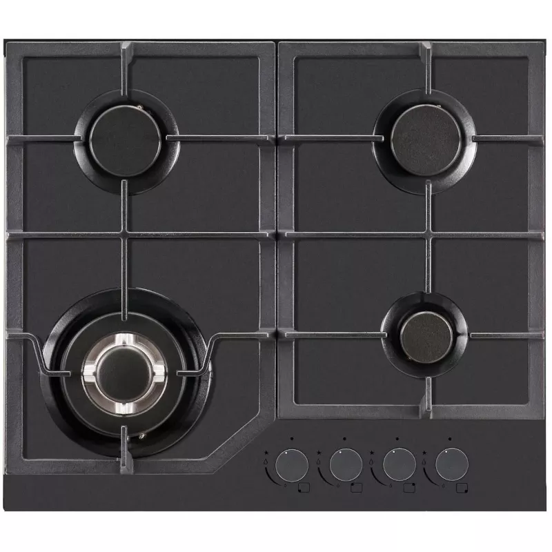 Plita incorporabila cu gaz BACKER NONA 6033 SBF MATT, Black Matt