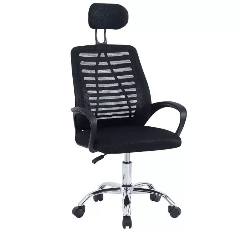 Fotoliu MP FOTOLIU BIROU AD063 PLASA NEGRU