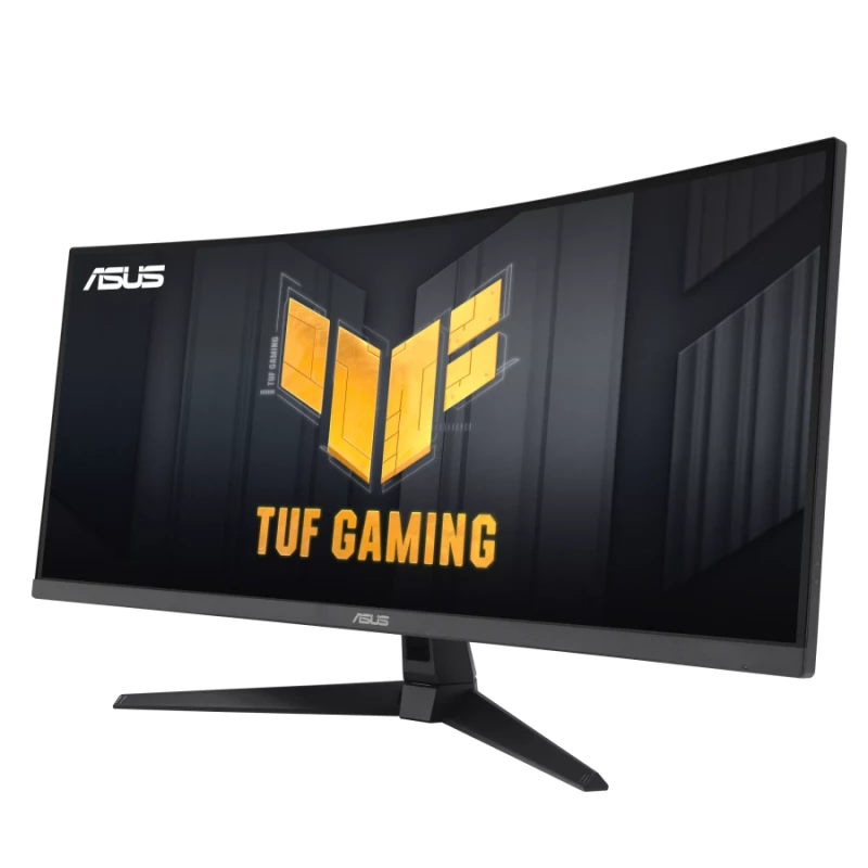 Monitor gaming ASUS 34"  TUF VG34VQ3B, BLACK,CURVED-VA, 3440X1440, 180HZ, FREESYNC, 1MS, MPRT, 400CD, HDMI+DP+USB, SPKRS