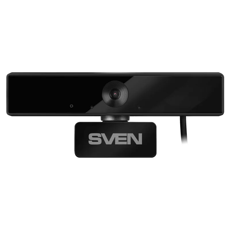 Web camera SVEN CAMERA  IC-995, 1080P/30FPS, AUTO FOCUS, BUILT-IN MICROPHONE, 360° CAMERA ROTATION ANGLE, 1.5M, USB, BLACK