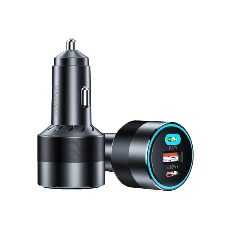 Incarcator masina Choetech CAR CHARGER  130W DUAL USB-C+USB-A, BLACK