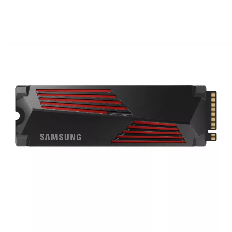 SSD Samsung M.2 NVMe SSD 4.0TB Samsung SSD 990 PRO w/Heatsink RGB Lights, PCIe4.0 x4 / NVMe2.0, M2 Type 2280 form factor, Seq. Read: 7450 MB/s, Seq. Write: 6900 MB/s, Max Random 4k: Read /Write: 1600,000/1550,000 IOPS, Samsung in-house Controller, 4GB LPDDR4, 2