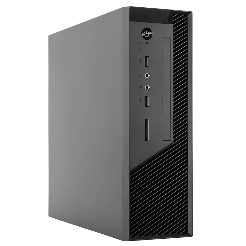 Корпус CHIEFTEC Case ITX 350W Tower/Desktop Chieftec BU-12B-300, 0.5mm, SD Card Reader, 2xUSB3.0, 1x2.5", 1x3.5", 1x5.25", Black