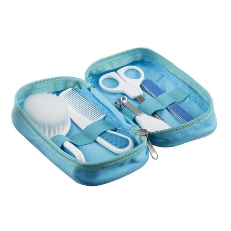 Set pentru îngrijirea bebeluşului Akuku SET PENTRU ÎNGRIJIREA BEBELUŞULUI  BLUE A0308