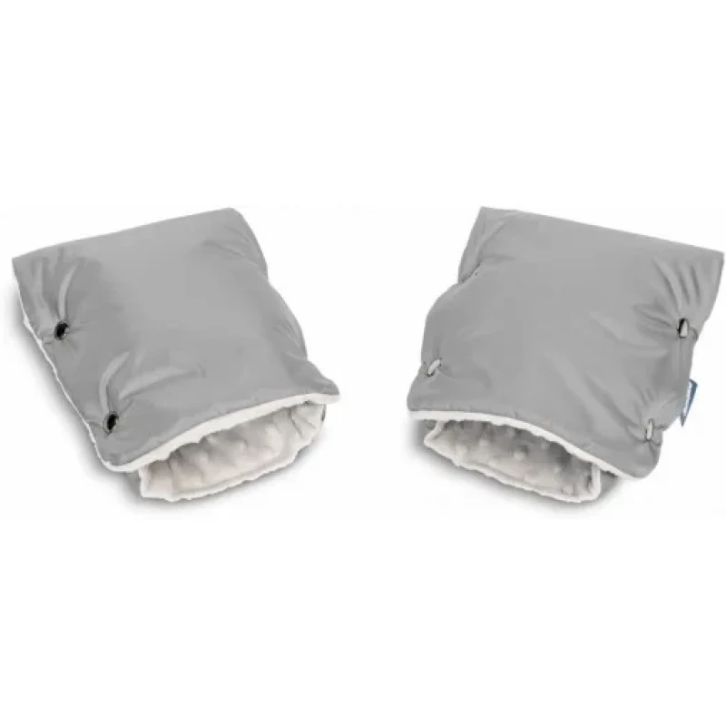 Accesorii pentru carucior PM MANUSI CARUCIOR CARETERO 2GREY MINKY (5903076305923)