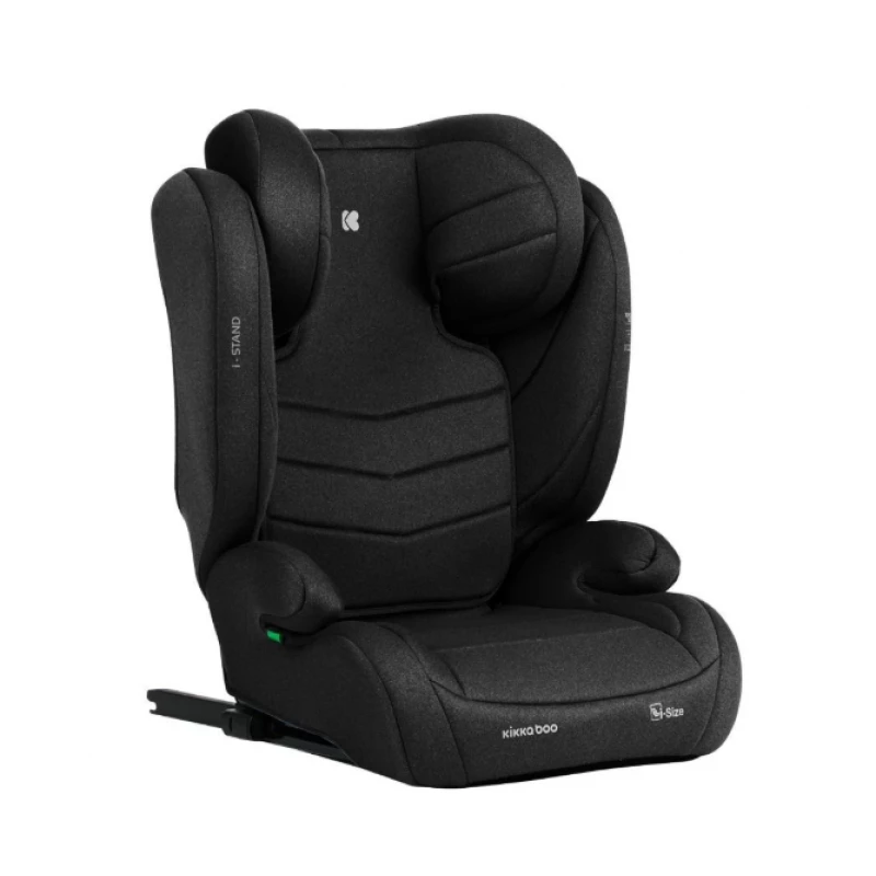Автокресло детская PM Scaun auto 15-36kg (i-Size 100-150cm) Isofix Kikkaboo i-Stand Black