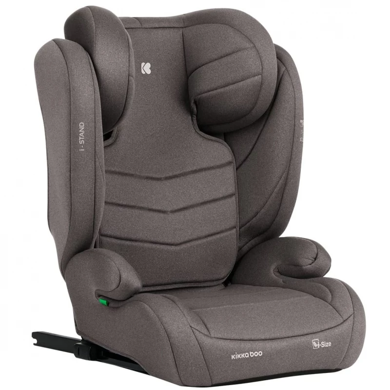 Автокресло детская PM Scaun auto 15-36kg (i-Size 100-150cm) Isofix Kikkaboo i-Stand Brown