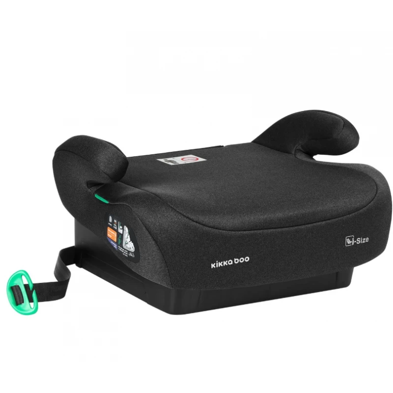 Автокресло детская PM Buster 15-36kg (125-150 cm) isofix Kikkaboo i-Go Dark
