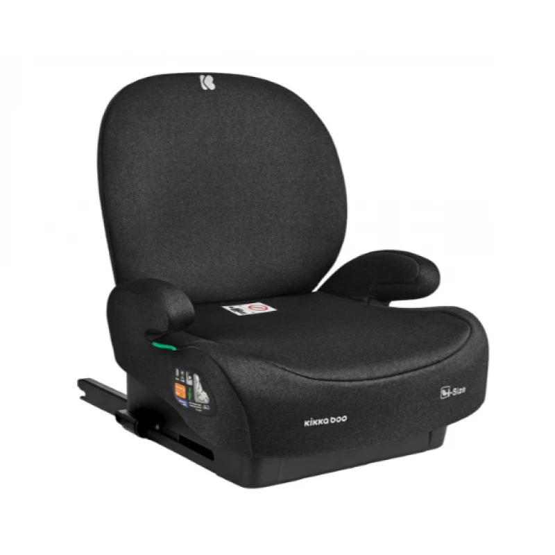 Автокресло детская PM Buster 15-36kg (125-150 cm) isofix Kikkaboo i-Boost Black