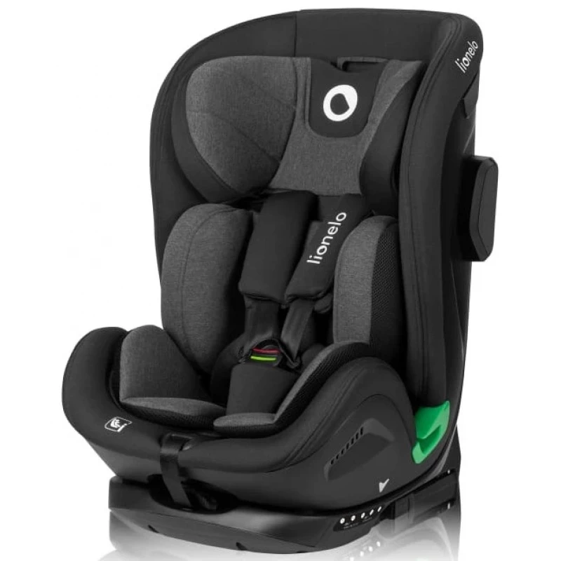 Автокресло детская PM Scaun auto 9-36kg (i-size) ISOFIX Lionelo Harper Black Carbon Grey